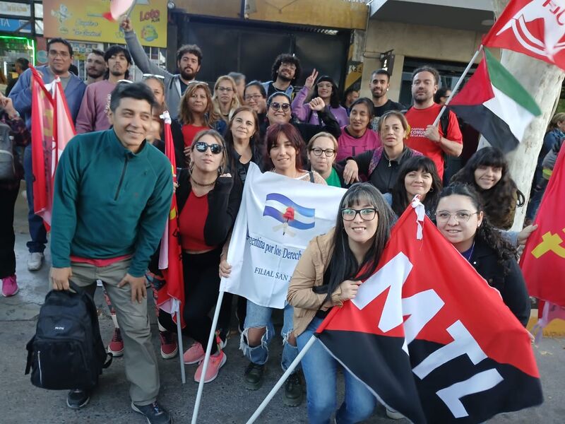 San Juan: La Liga y el MTL marcharon junto al Partido y La Fede fueron parte de los alrededor de quince mil personas que ganaron las calles del microcentro de la capital provincial, convocadas por la comunidad de la Universidad Nacional de San Juan.