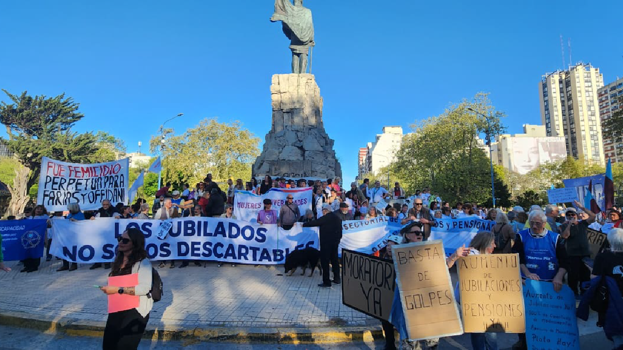 Movilizados en Mar del Plata