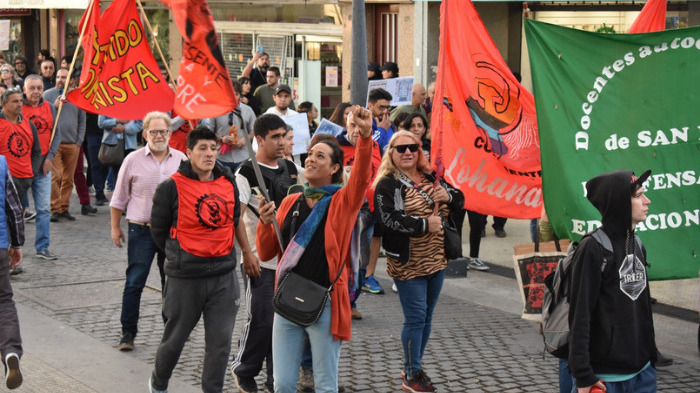 San Luis: las Fuerzas del Aula le dijeron no al veto de la Ley de Financiamiento Universitario.